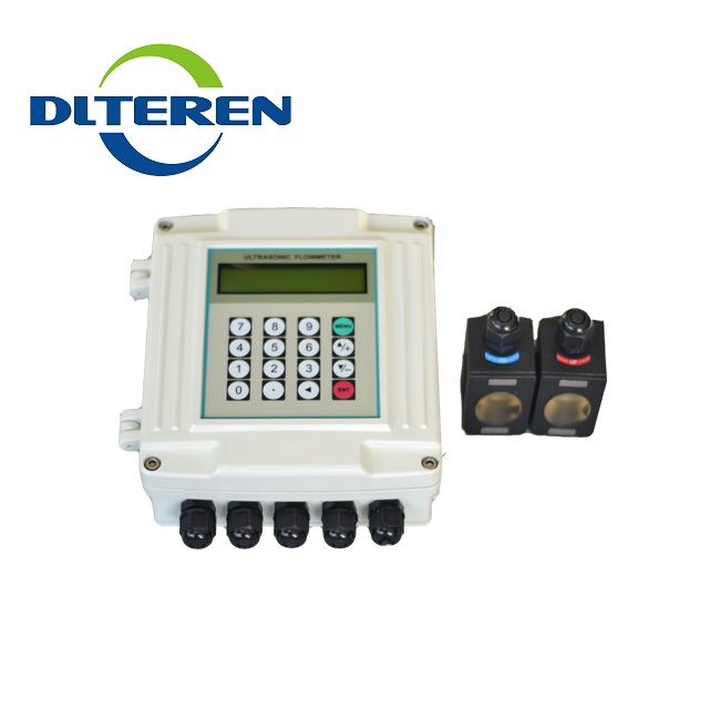 DTI-200F TDS-200/2000H No Pressure Drop Bearing Pulse-output Ultrasonic Flow Meter DLTEREN